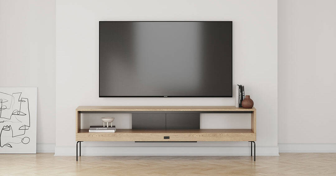 7 Tips Memilih Lemari Pajangan TV, Kenali Bahan dan Modelnya lemari pajangan tv